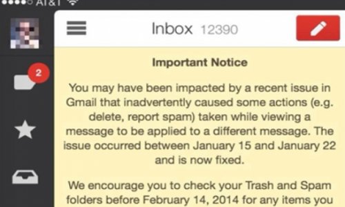 Google предупредил пользователей Gmail