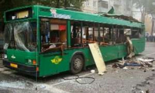 Zəvvarları daşıyan avtobus qəzaya uğradı