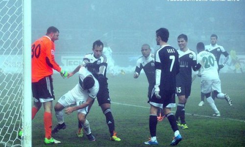 Azərbaycanda futbol matçında dava - FOTO