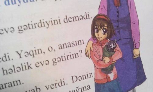 Uşaqlara nəyi öyrədirik? - FOTO