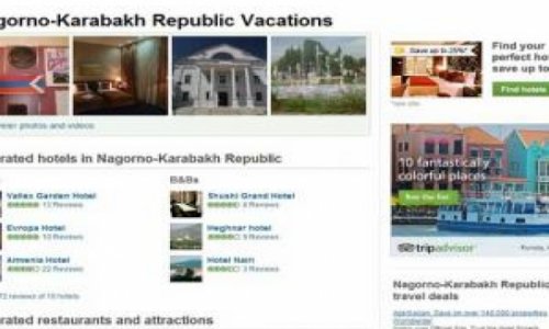 Американский сайт представил оккупированные территории АР как «Нагорно-Карабахскую Республику»