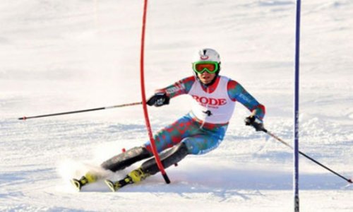 Азербайджанский горнолыжник выступил на Олимпиаде