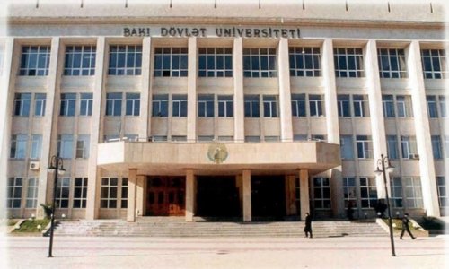 Bakı Dövlət Universitetinin giriş və çıxışı dəyişdirilib