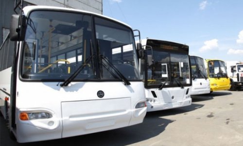 В Баку привезены новые автобусы