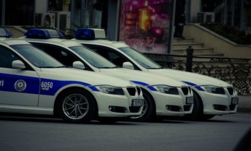 Вся дорожная полиция находится на улицах Баку