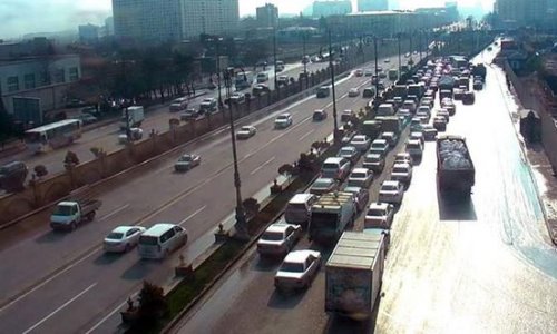 В Баку произошла крупная авария – ФОТО