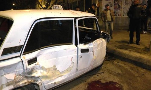 В Баку произошла ужасная авария при участии дорожной полиции- ФОТО