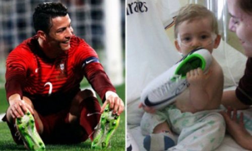 Ronaldo oğlunun müalicəsi üçün butsilərini hərraca çıxarır ki...