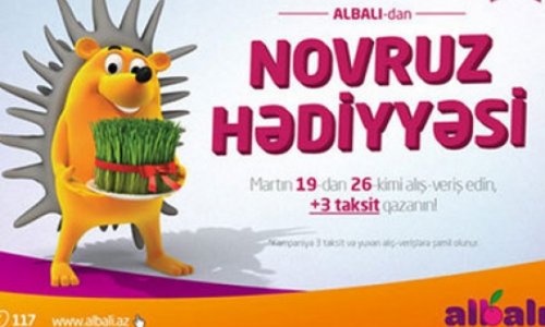 Albalıdan 8 gün bayram