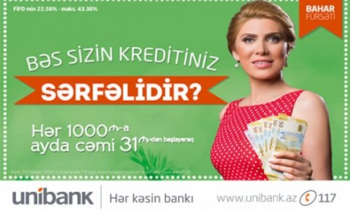 Кредиты Unibank стали выгоднее