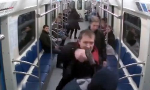 Кавказец устроил стрельбу в метро