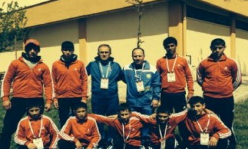 Азербайджанские борцы завоевали шесть медалей на турнире в Турции