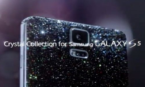 Samsung украсит Galaxy S5 кристаллами Swarovski- ВИДЕО