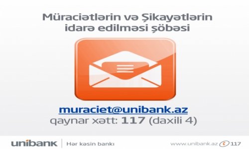 Unibank müştəriləri üçün yeni kredit