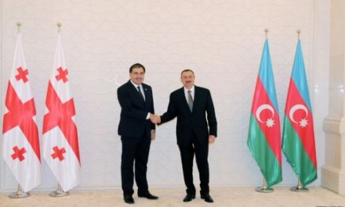 Ильхам Алиев принял Михаила Саакашвили