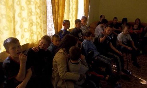 Ukraynada uşaq evi ziyarət olunub - FOTO