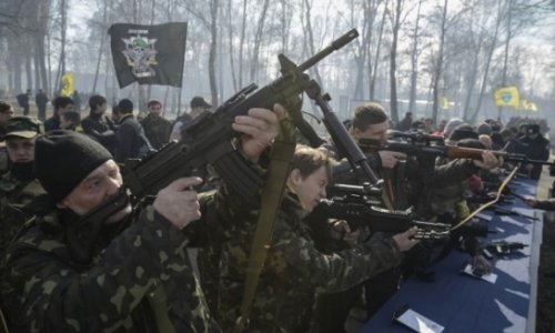 В Славянске в снайперской дуэли погиб один из лидеров ополчения