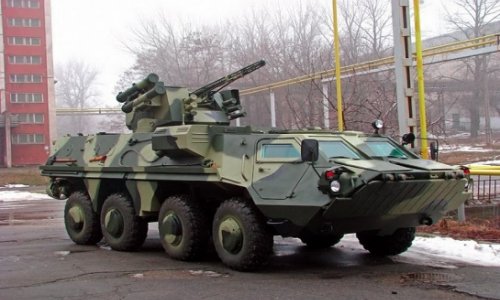 Нацгвардию Украины вооружают  БТРами - ВИДЕО