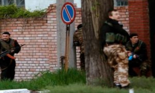 В Луганске сепаратисты штурмовали военкомат
