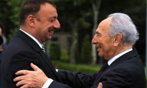Aliyev congratulates Peres on Israeli Independence Day