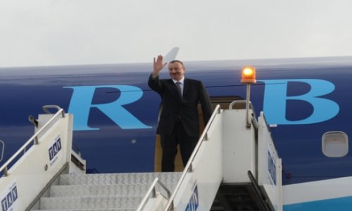 President Aliyev wraps up visit to Georgia