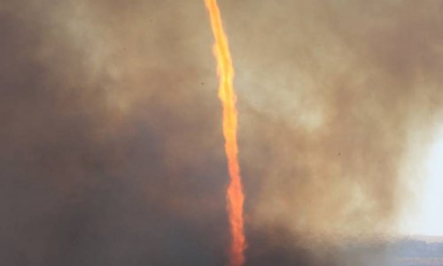 Incredible 'fire tornado' - PHOTO