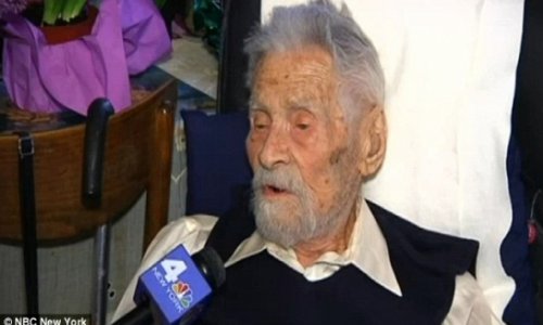 This 111-year-old New Yorker is oldest man in world