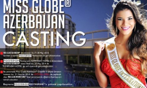 "Miss Globe Azerbaijan" seçim turlarına start verildi
