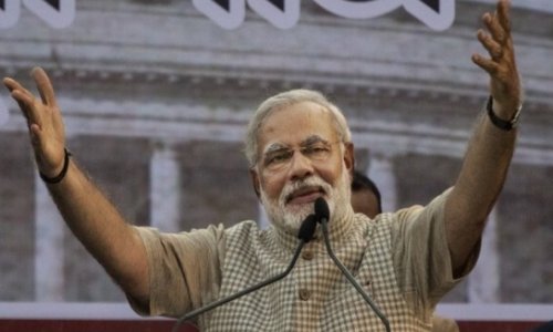 Indian election: Narendra Modi hails 'landmark' win