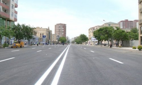Названы сроки завершения ремонтных работ на одной из центральных улиц Баку