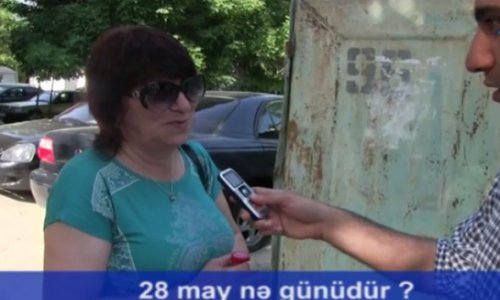 Опрос в связи с «28 Мая» в Азербайджане – ВИДЕО