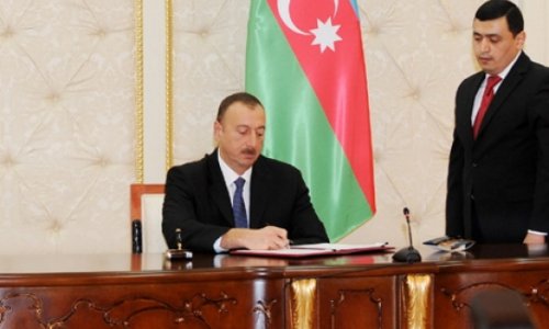 Azərbaycan prezidenti daha bir sərəncam imzaladı