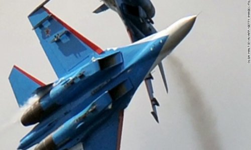 'Dangerous' Russian jet fly-by was 'straight out of a movie'