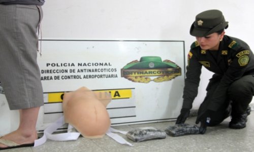 Women caught trying to smuggle 34,000 of cocaine - - PHOTO