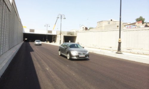 В Баку открыто движение транспорта по новой дорожной развязке -ФОТО