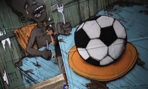 Images reveal amazing street art on walls of Rio and Sao Paulo - PHOTO