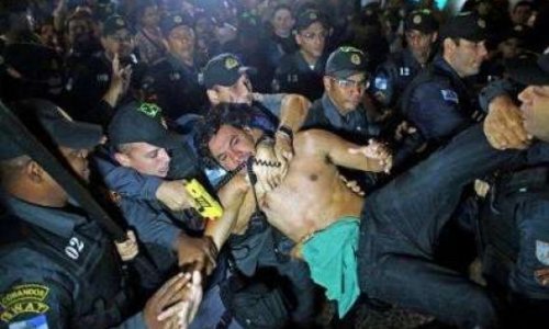 Braziliyada partlayış: 10 azarkeş yaralandı