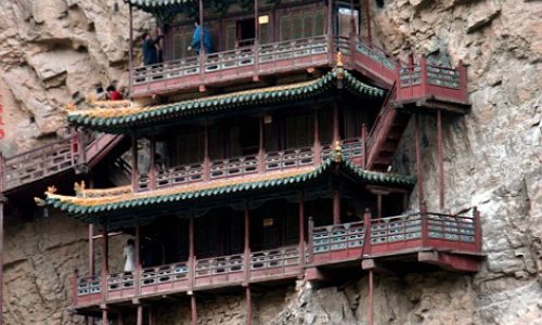 The spectacular Hanging Temple in China - PHOTO