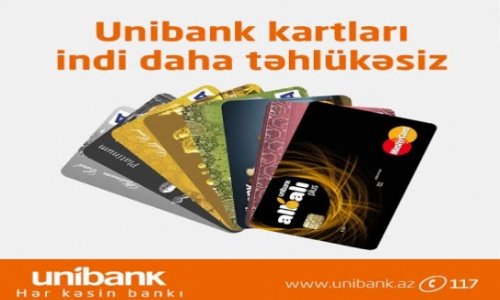 Unibank-da internet ödənişləri indi daha təhlükəsiz