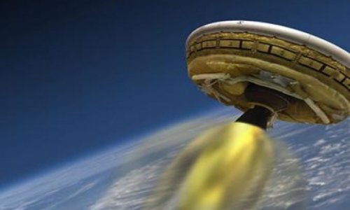 НАСА протестировало "летающую тарелку" - ВИДЕО