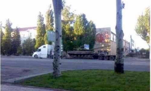В Луганске опять заметили танки