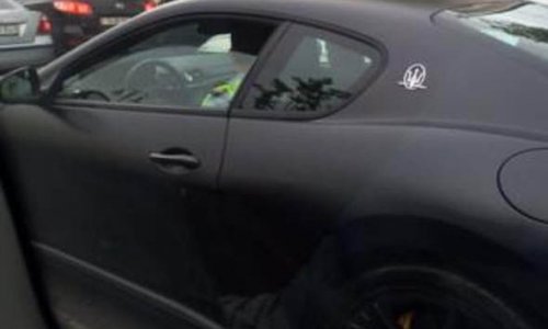 В Баку дорожная полиция отвезла на штрафстоянку Maserati – ФОТО