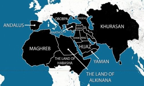 The ISIS map of the world