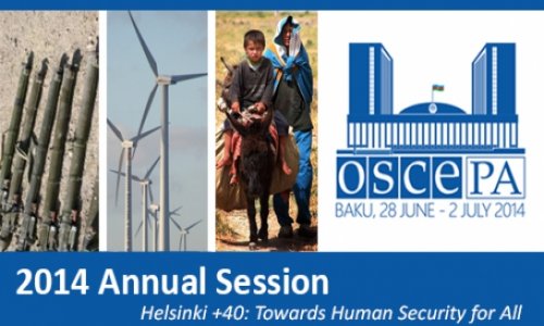 OSCE parliamentarians adopt Baku Declaration