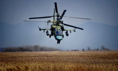 Rusiyanın hərbi helikopterləri Ukraynaya girdi