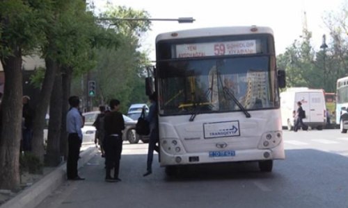 Bakıda sürücülər avtobusları qoyub qaçdılar - Problem