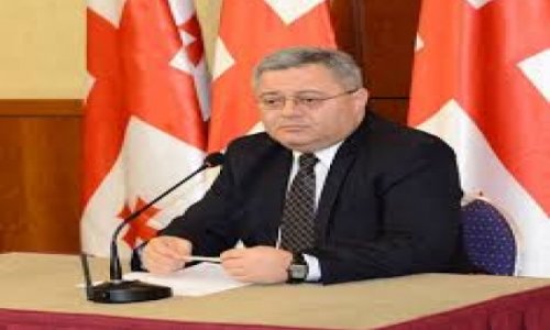 Georgian parliament speaker visits Baku