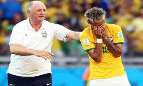 Neymar's agent launches scathing attack on Brazil's coach Luis Felipe Scolari