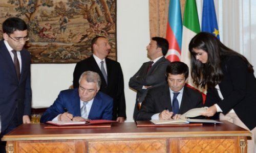 Azerbaijan, Italy sign cooperation agreements