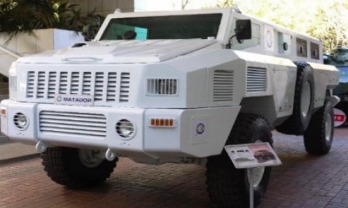 Paramount handing over armoured vehicles to Azerbaijan